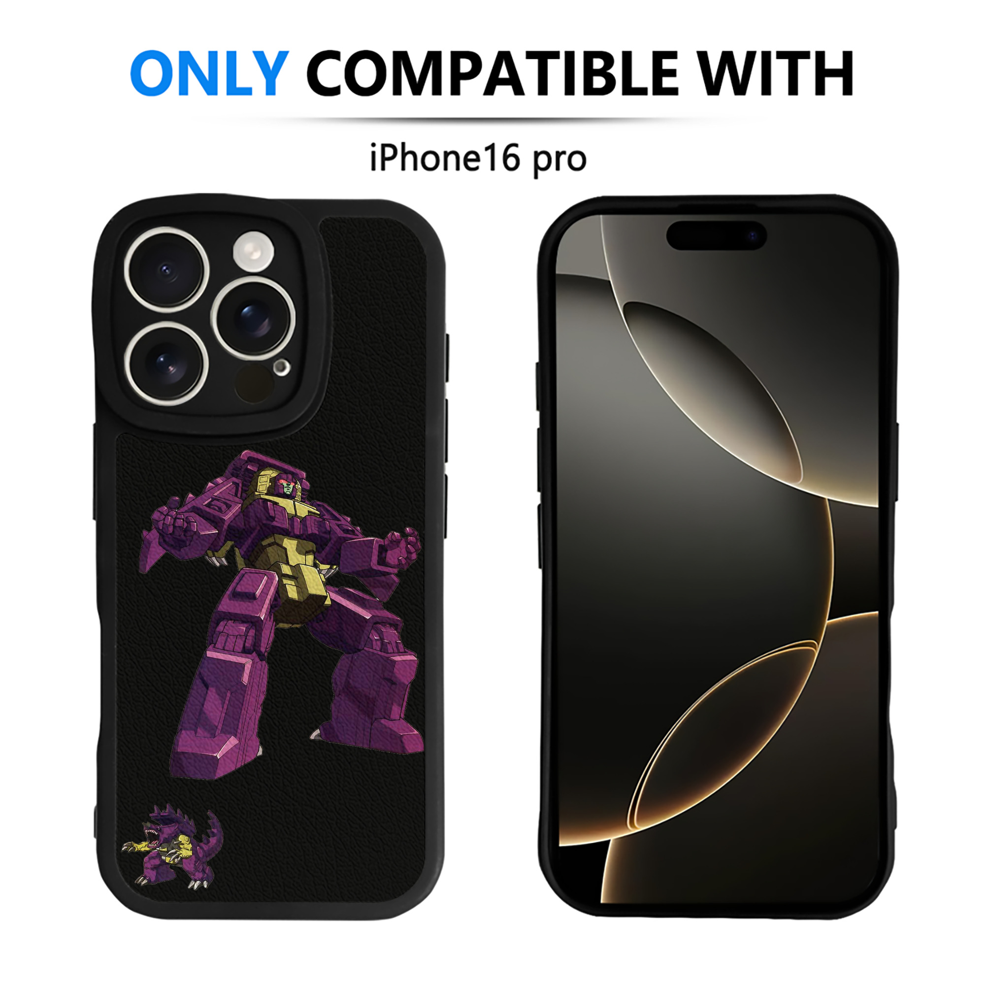 （画像用）  【iPhone 16シリーズ対応】シリコンスマホケース（レザー調） 材質：シリコン